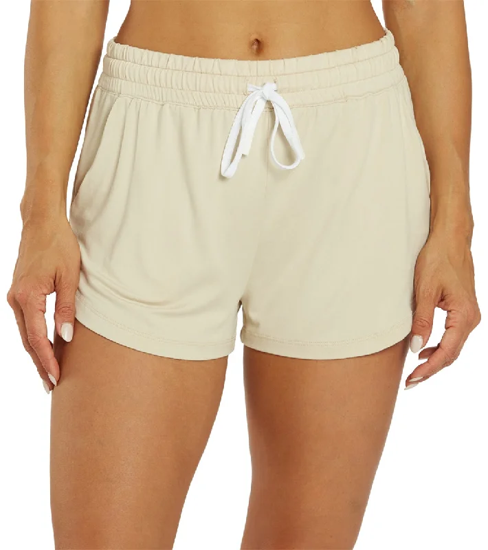 J.Valdi Women's Lounge Short Sand