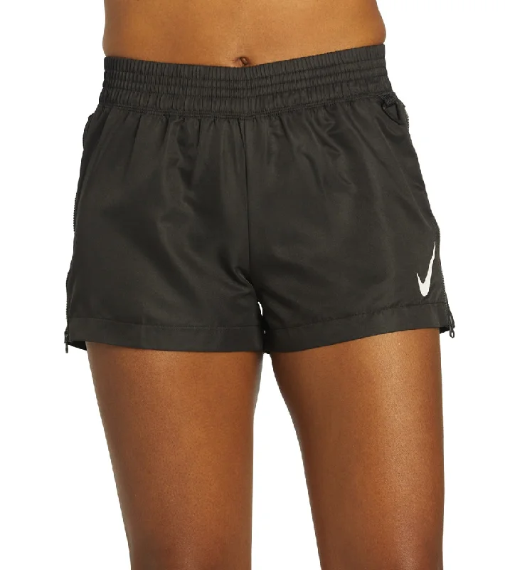 Nike Women's Solid Cover-Up Short Black