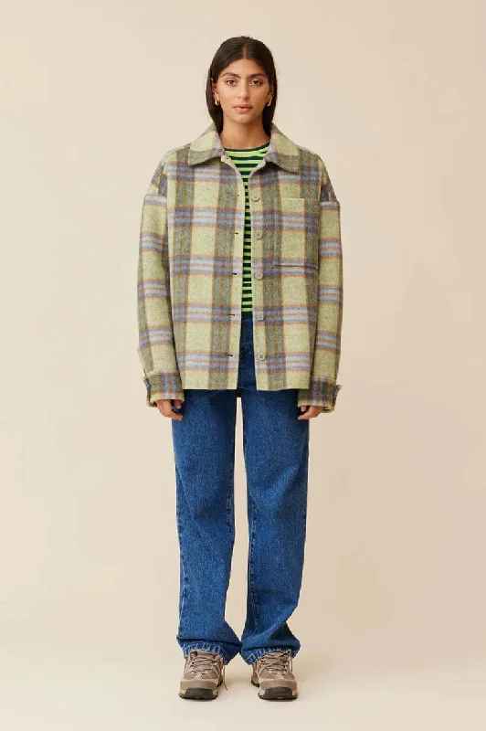 Ruby Sian Jacket - Green Check