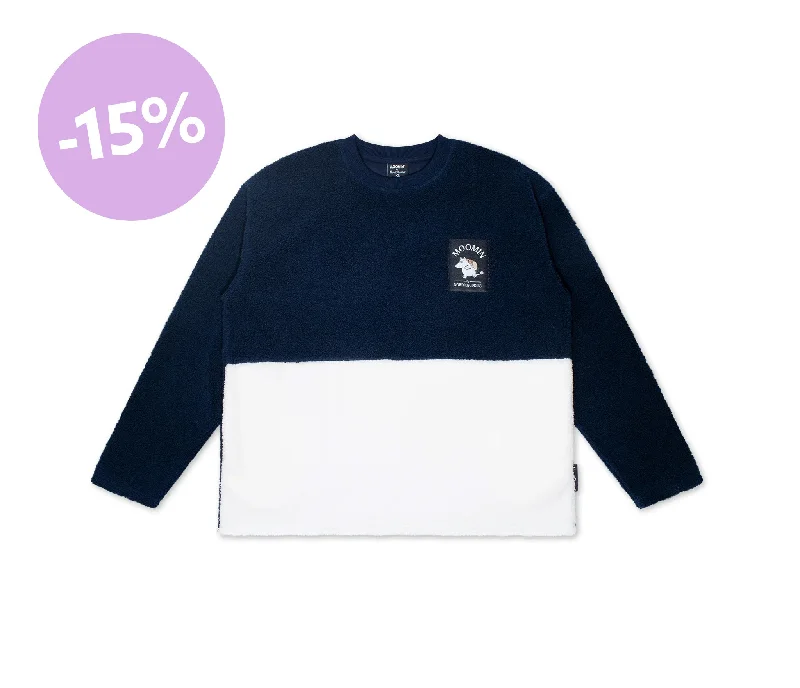 Moomintroll Adventure Fleece - Navy/White