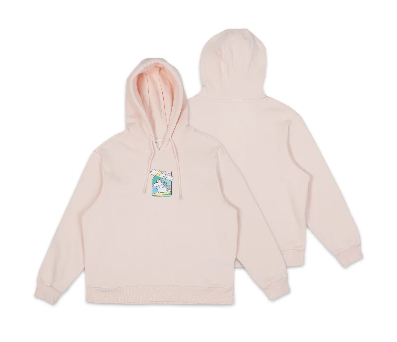 Moomintroll's Adventure Hoodie Ladies - Light Pink