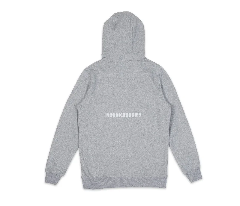 Hattifatteners Surf Trip Hoodie Unisex - Grey