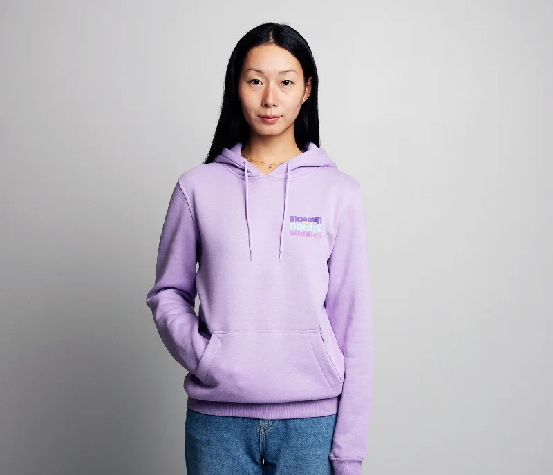 Organic Premium Hoodie Hemulens - Lilac