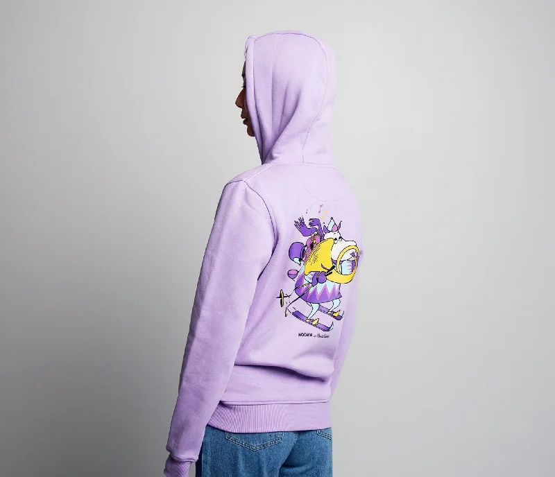 Organic Premium Hoodie Hemulens - Lilac