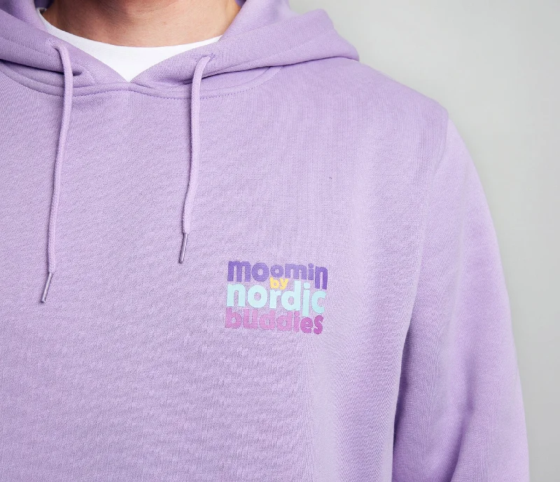 Organic Premium Hoodie Hemulens - Lilac