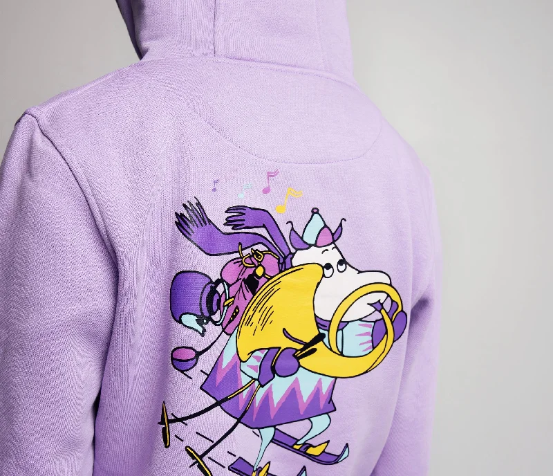 Organic Premium Hoodie Hemulens - Lilac