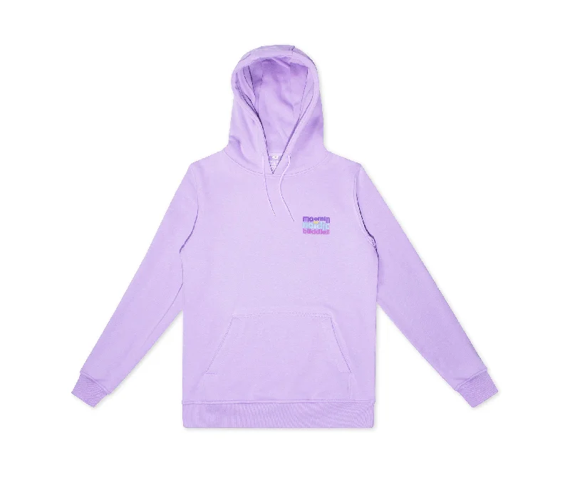 Organic Premium Hoodie Hemulens - Lilac