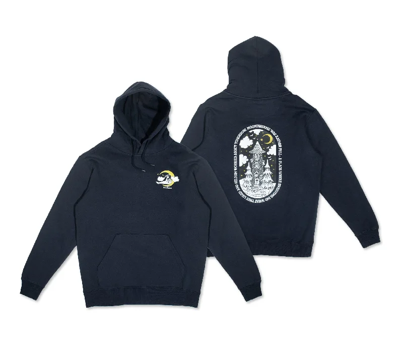 Organic Premium Hoodie Moominhouse - Navy