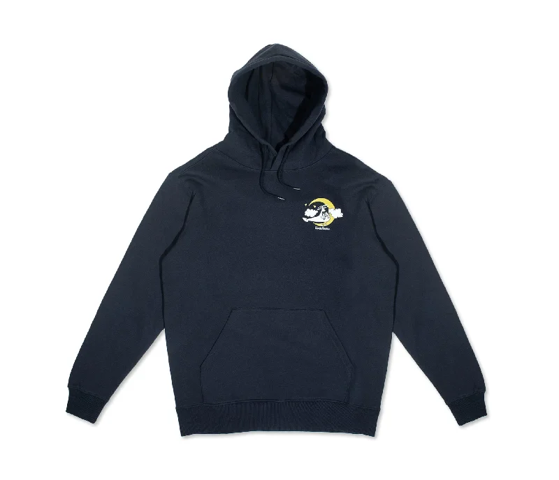 Organic Premium Hoodie Moominhouse - Navy