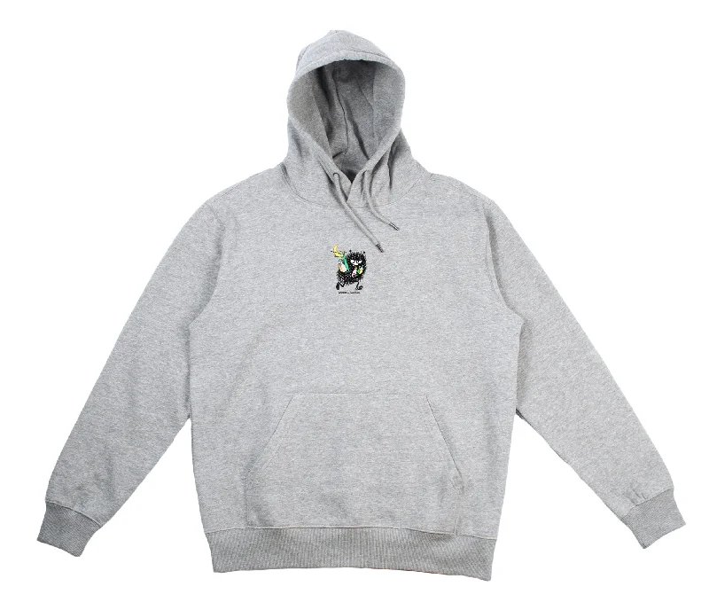 Premium Cotton Hoodie Stinky - Grey