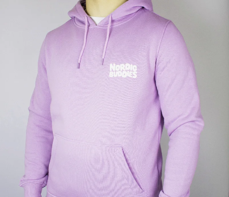 Premium Cotton Hoodie Moomintroll - Lilac