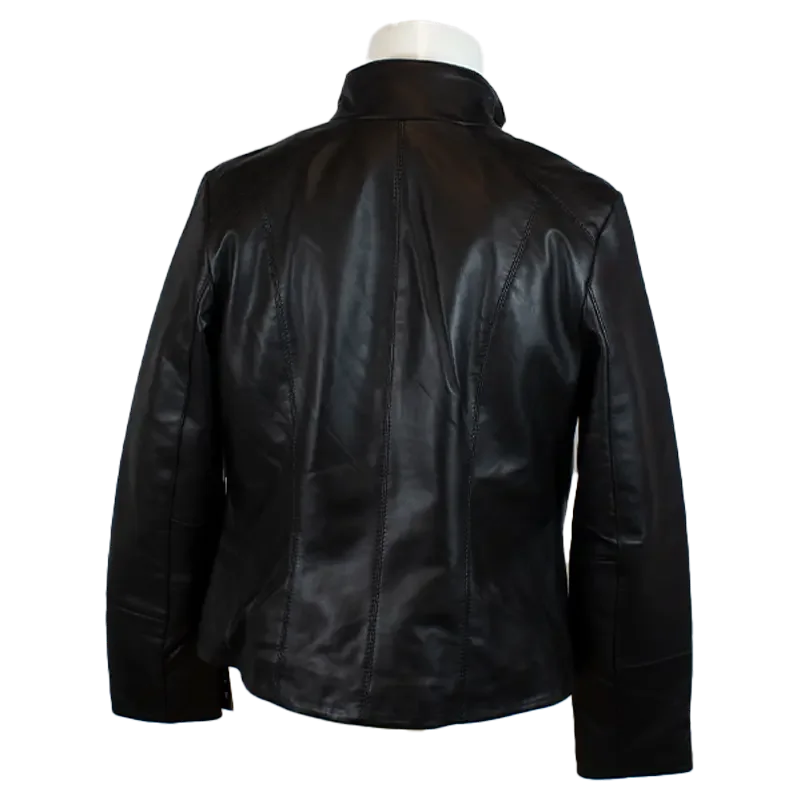 BOL Women's Classic Leather Jacket