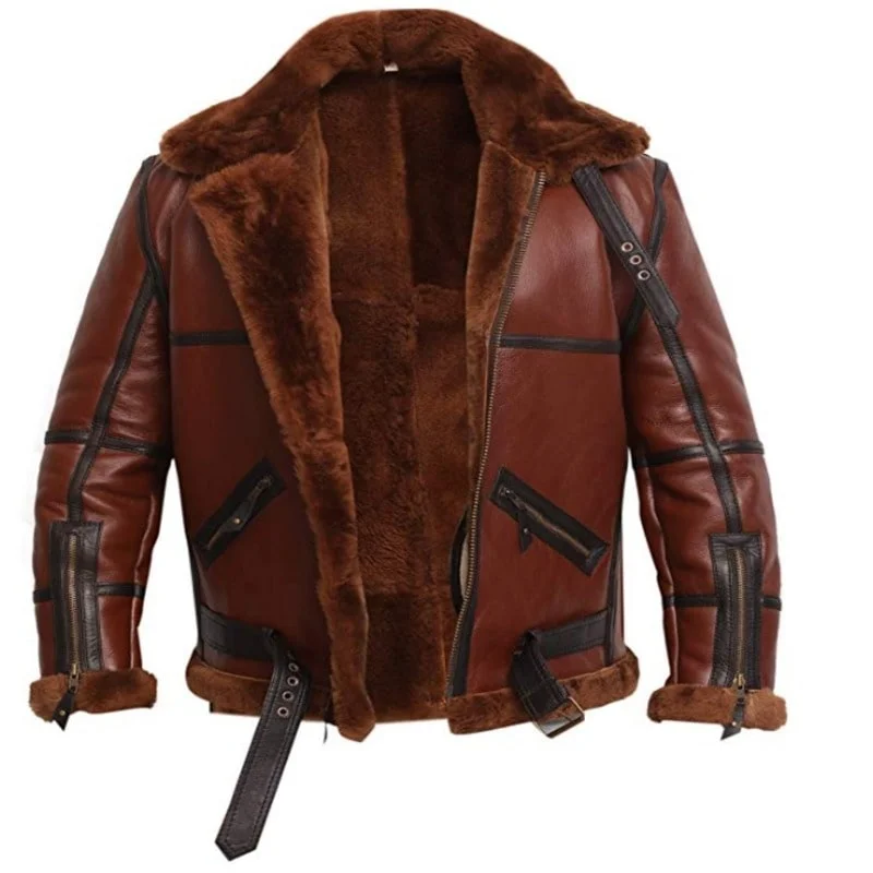 Men’s RAF Shearling Aviator Jacket