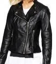 Super Black Women Biker Leather Jackets