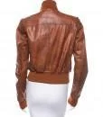 Super Bossy Women Bomber Leather Jackets