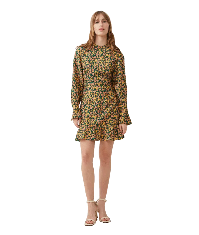 Aleezia Flavia Textured Mini Dress - Multi