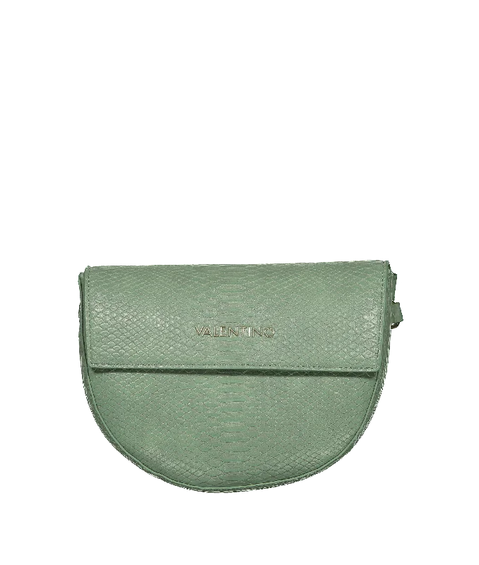 Bigs Croc Effect Crossbody Bag - Green