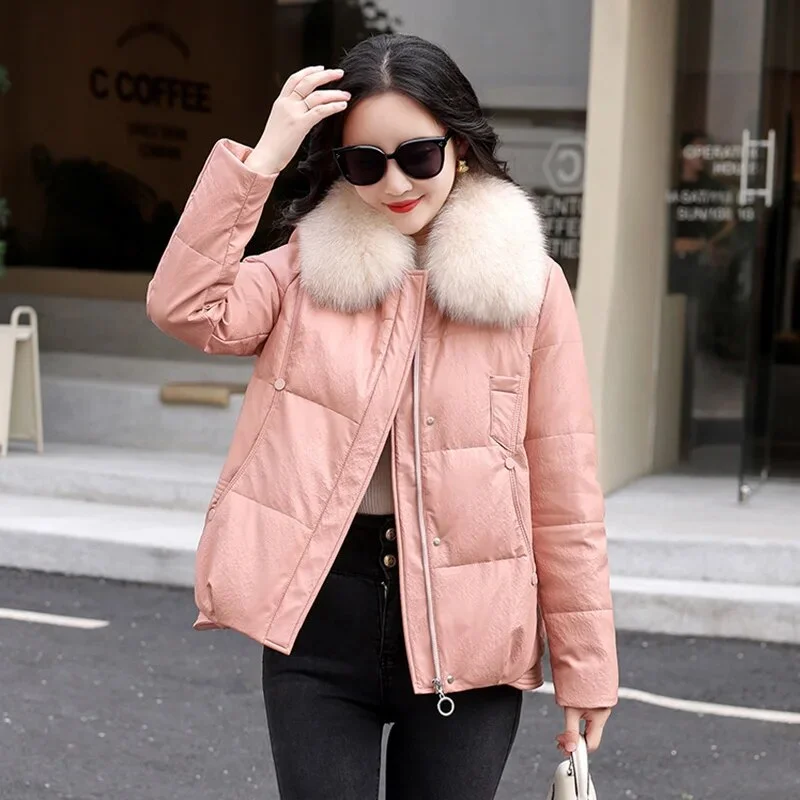 Pink Fox Fur / L