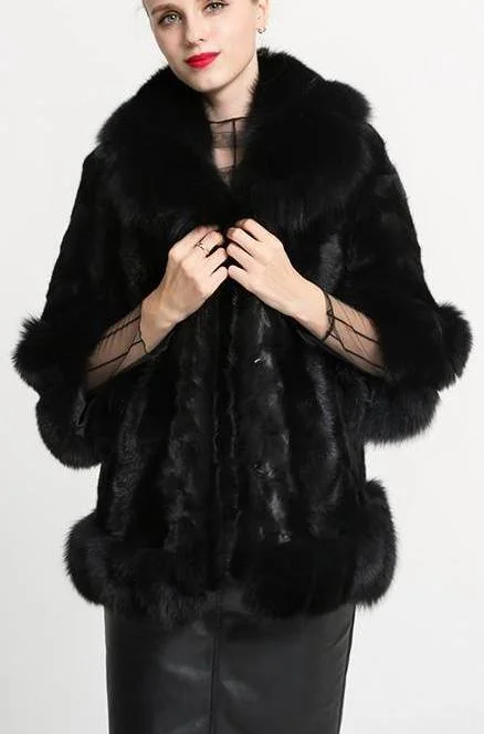 Lux Genuine Mink Fur Coats