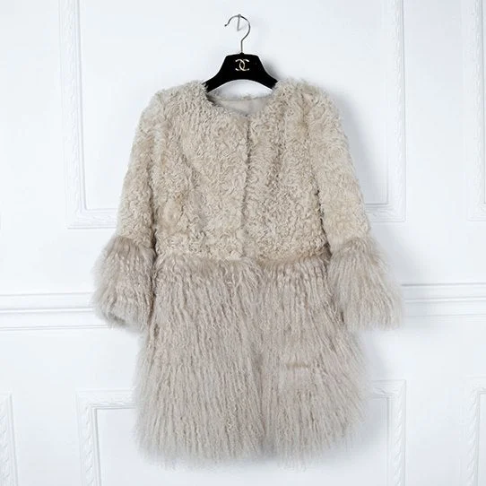 Lux Lamb and Mongolian Sheep Fur Coats