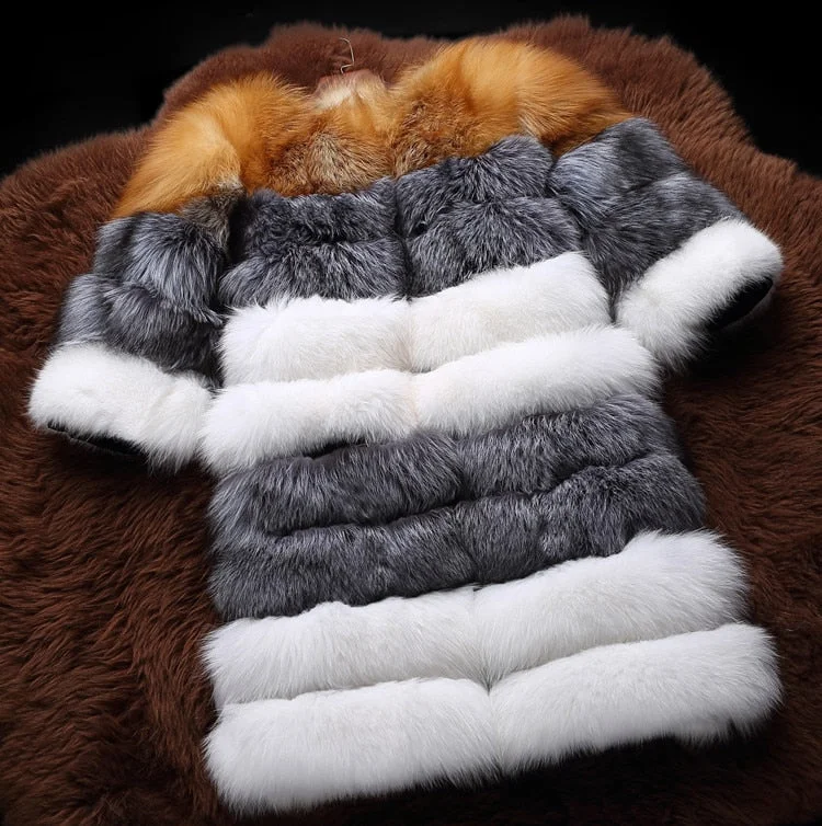 Multi-Color / XL Fur Bust 100 cm