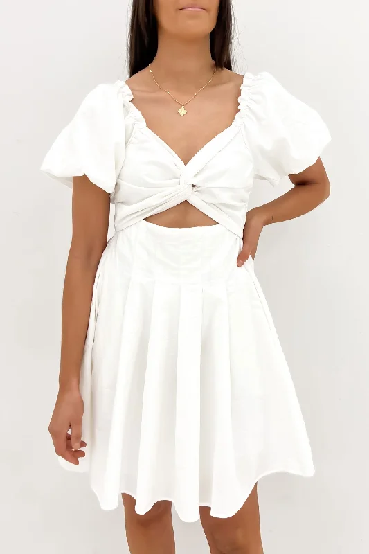 Avalee Mini Dress White