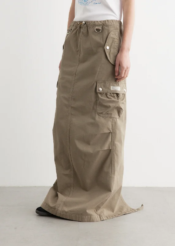 Cargo Maxi Skirt