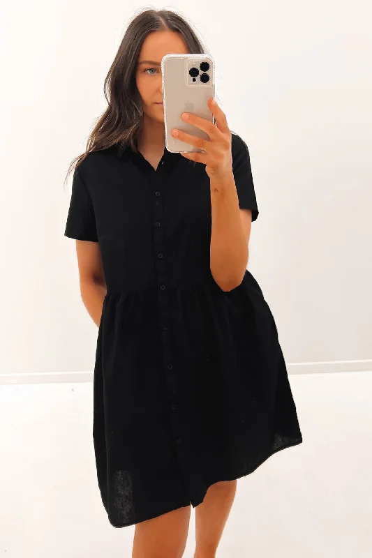 Elle Mini Dress Black