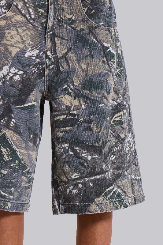 Forest Camo Colossus Jorts