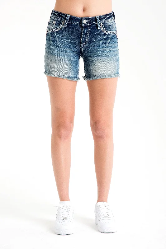 Horse Shoe/ Star Jean Shorts