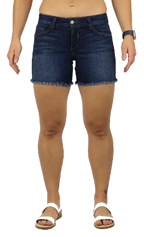 Melissa 5"" Inseam Short Dark Wash