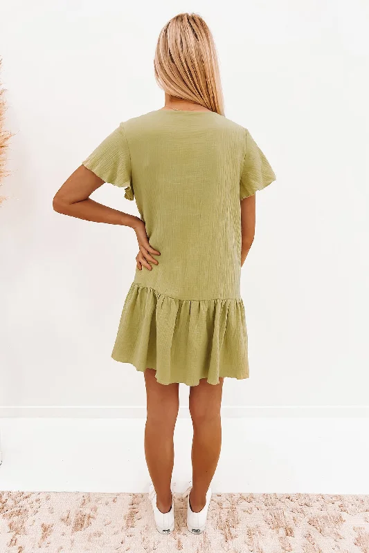 Mika Dress Khaki