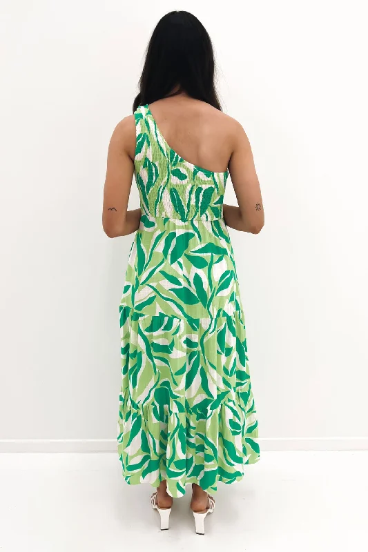 Monroe Midi Dress Green