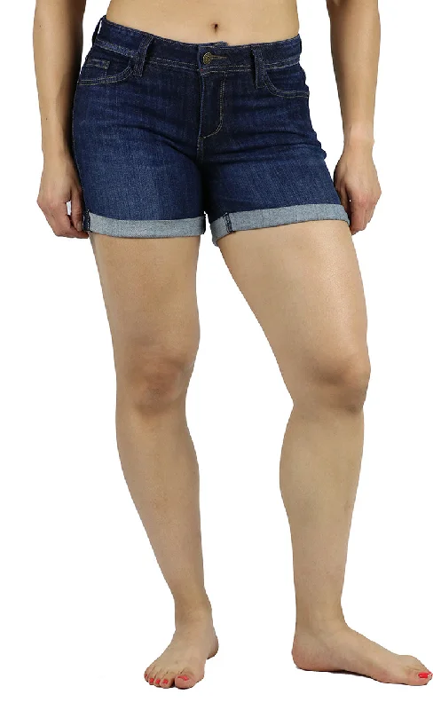 Maria 5"" Inseam Shorts Dark Wash