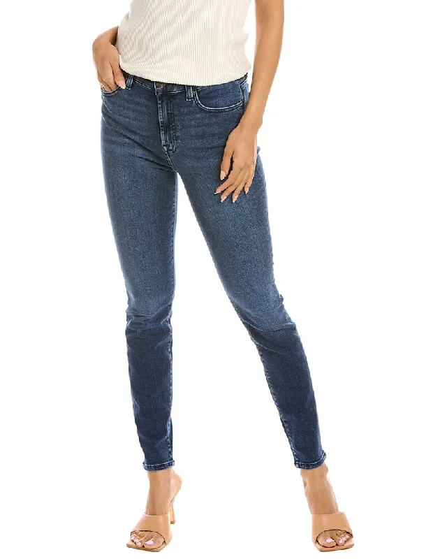 7 For All Mankind Gwenevere Horizon Dark Indigo High-Rise Crop Jean