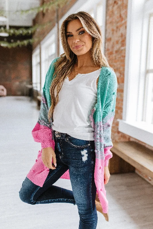 angelica-pompom-color-block-cardigan