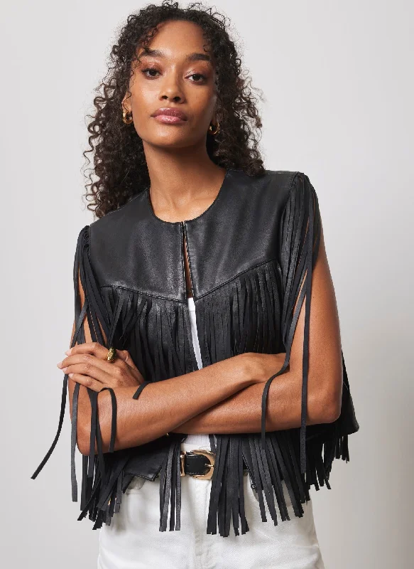 black-fringe-leather-waistcoat