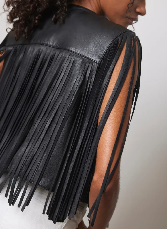 black-fringe-leather-waistcoat