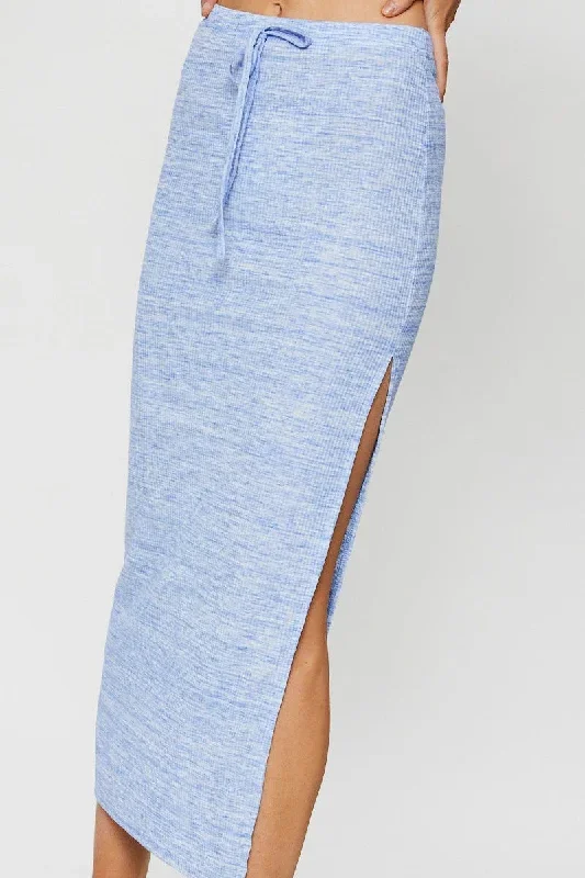 blue-ribbed-bodycon-midi-skirt-sm0153-81mb