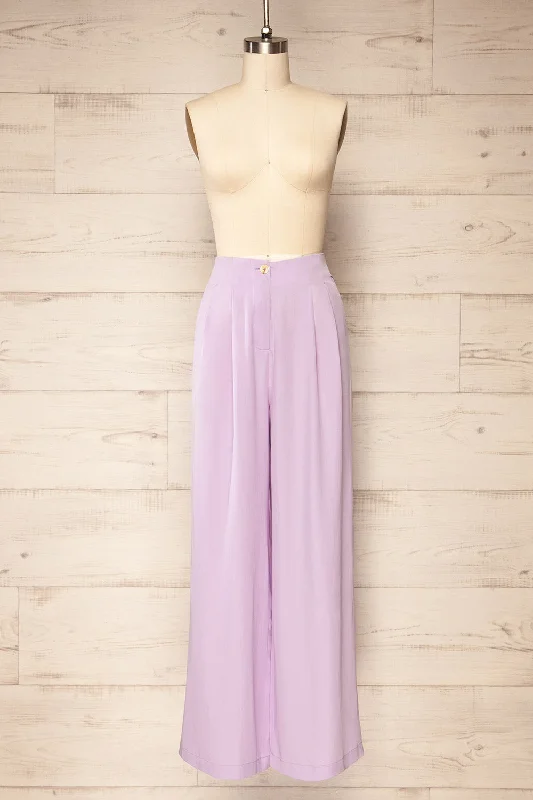 Calbuco | High-Waisted Lilac Pants