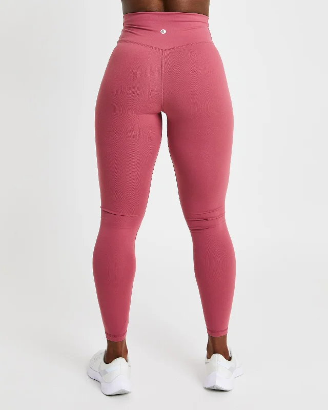 core-leggings-brick-red