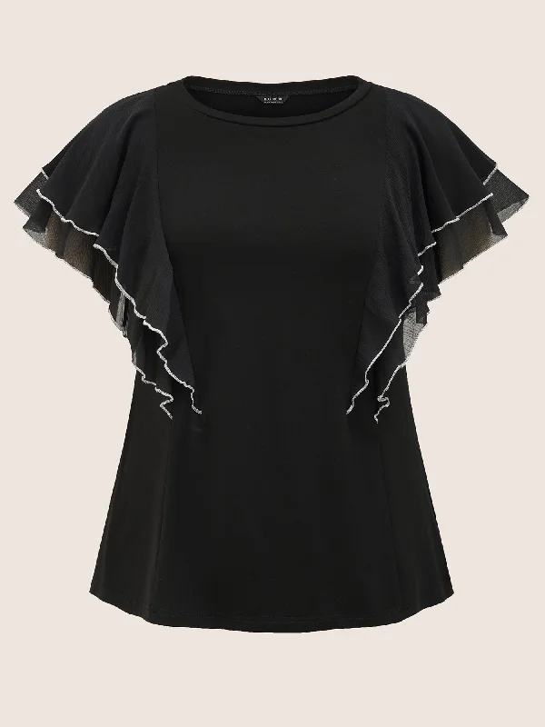 crew-neck-contrast-trim-tiered-ruffles-t-shirt