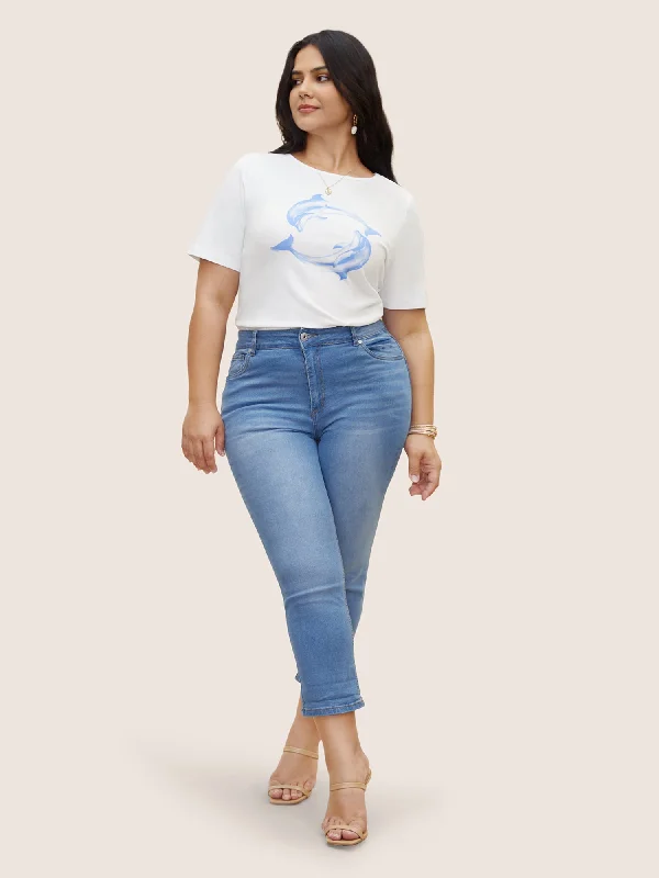 crew-neck-dolphin-print-arc-hem-t-shirt