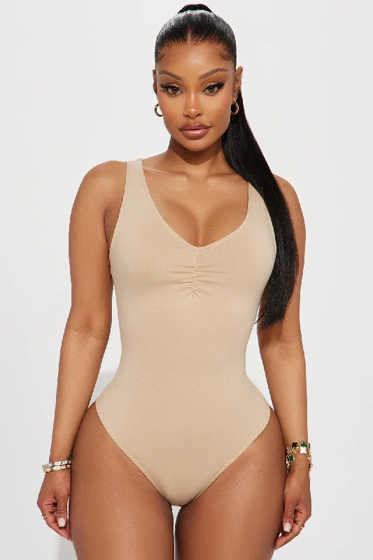 Destiny Tank Bodysuit - Sand