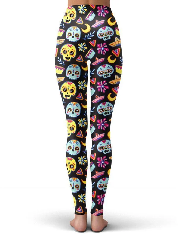 dia-muertos-black-leggings