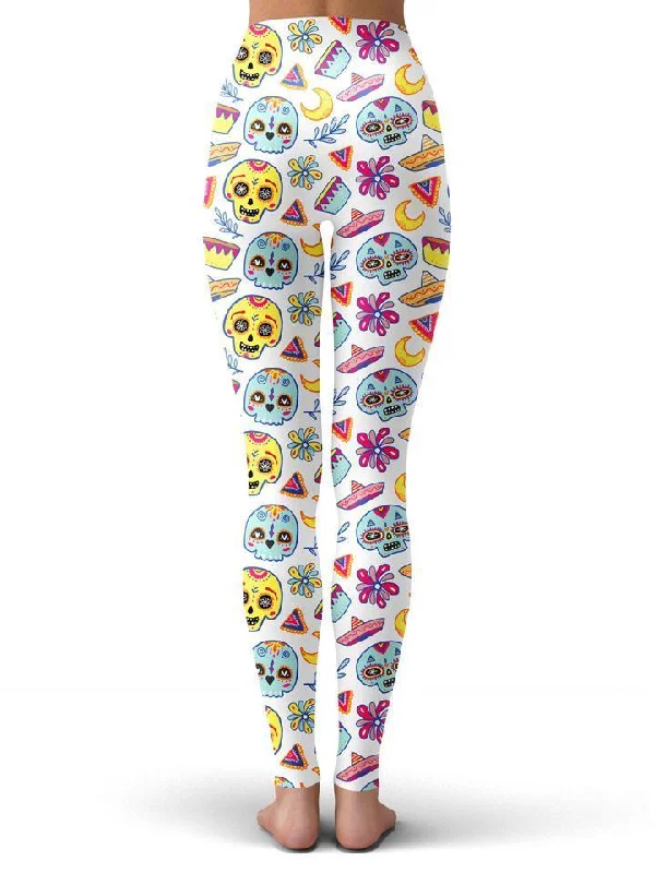 dia-muertos-white-leggings