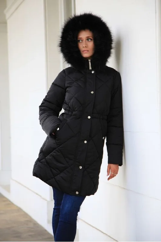 double-second-lux-satin-long-puffer-coat-1