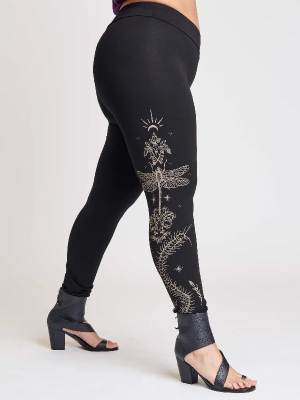 Dragonfly & Centipede Legging