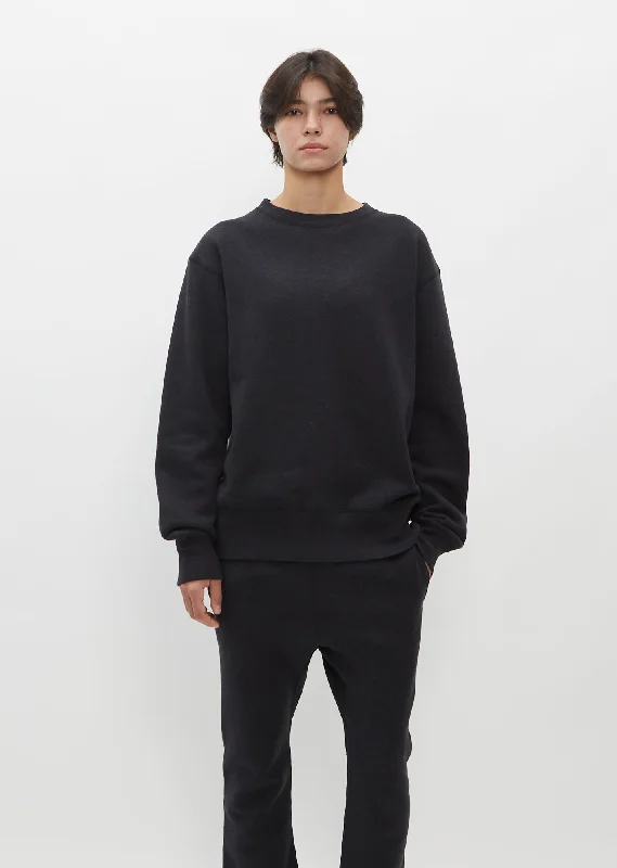 Crew Neck Cotton Pullover