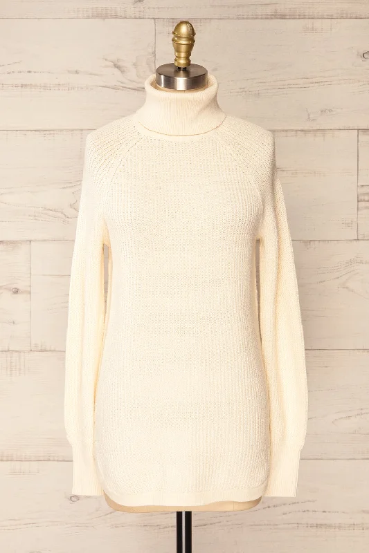 Granby Ivory | Knit Turtleneck Sweater